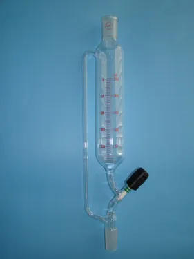 Pressure Equalizing Funnel With Threaded Valve Picture